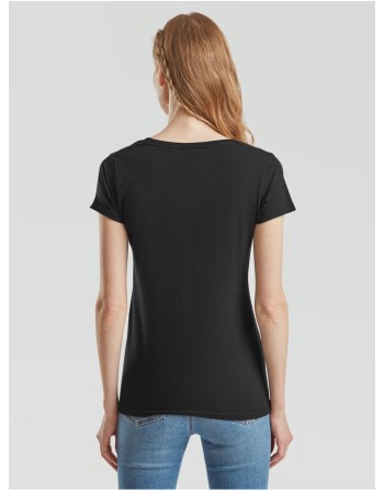 CAMISETA FRUIT OF THE LOOM LADIES ICONIC 150 V-NECK T
