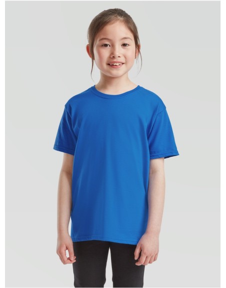 CAMISETA FRUIT OF THE LOOM ICONIC 150 T NIÑA