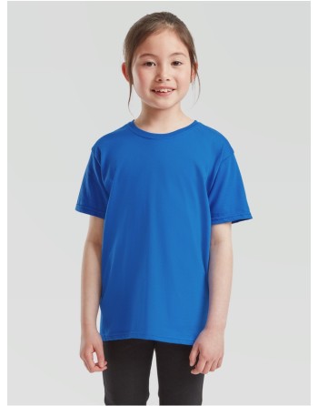 CAMISETA FRUIT OF THE LOOM ICONIC 150 T NIÑA