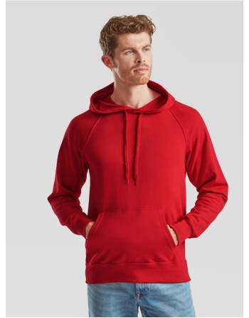SUDADERA FRUIT OF THE LOOM LIGHTWEIGHT HOODED SWEAT