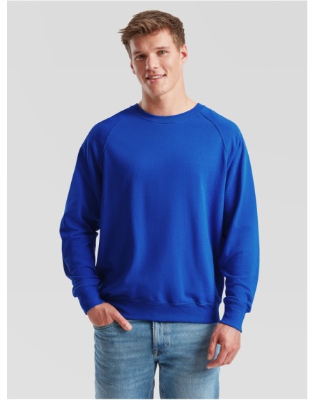 SUDADERA FRUIT OF THE LOOM LIGHTWEIGHT RAGLAN SWEAT