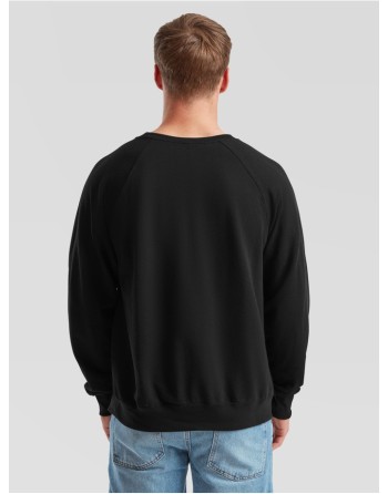 SUDADERA FRUIT OF THE LOOM LIGHTWEIGHT RAGLAN SWEAT