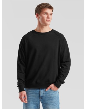 SUDADERA FRUIT OF THE LOOM LIGHTWEIGHT RAGLAN SWEAT