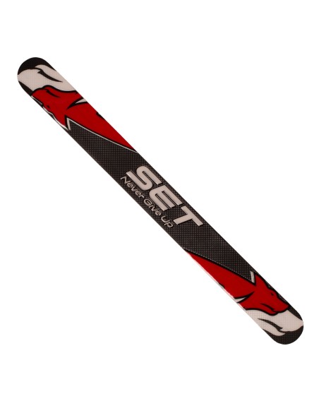PROTECTOR DE PALA DE PÁDEL SET REDONDO ROJO