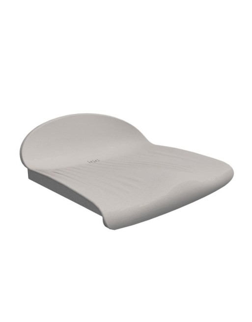 ASIENTO PVC SIN RESPALDO SPARK SR M4 BLANCO