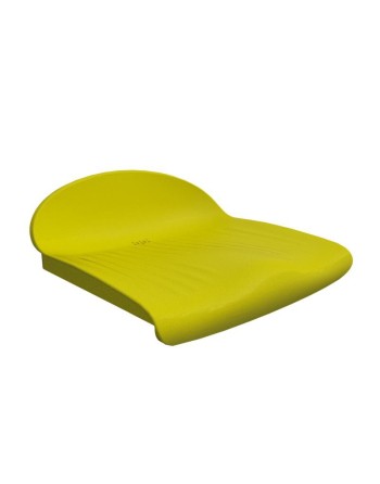 ASIENTO PVC SIN RESPALDO SPARK SR M4 AMARILLO
