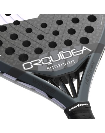 PALA DE PÁDEL VARLION LW CARBON BLACK ORQUIDEA