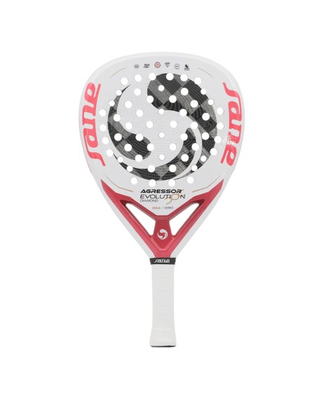 PALA DE PÁDEL SANE AGRESSOR EVOLUTION DIAMOND GOLD