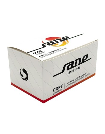 CAJA DE 45 OVERGRIPS SANE CORE LISOS BLANCOS