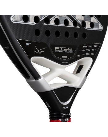 PALA DE PÁDEL NOX AT10 LUXURY GENIUS ATTACK 18K ALUM BY AGUSTIN TAPIA