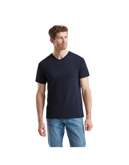 CAMISETA FRUIT OF THE LOOM VALUEWEIGHT V-NECK T ADULTO