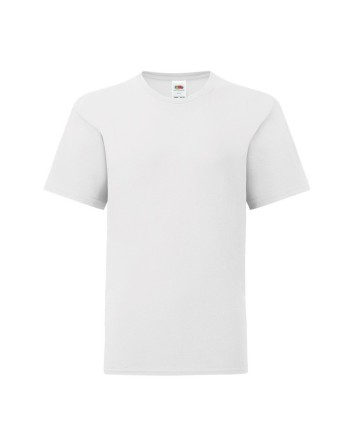 CAMISETA FRUIT OF THE LOOM KIDS ICONIC 150 T