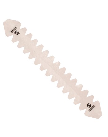 PROTECTOR DE PALA DE PÁDEL SOFTEE PADEL LOGO DENTADO TRANSPARENTE