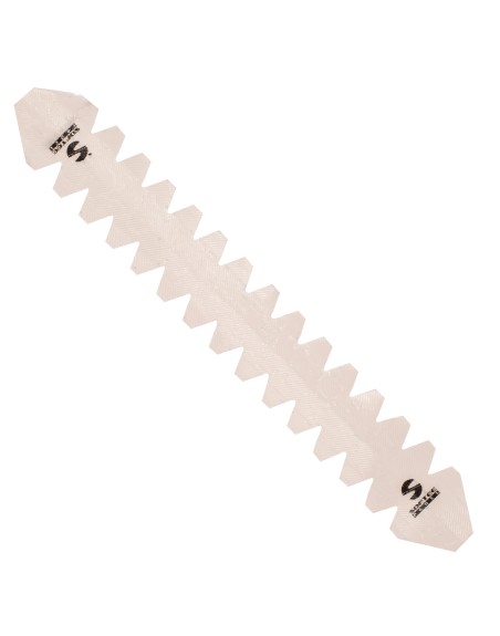 PROTECTOR DE PALA DE PÁDEL SOFTEE PADEL LOGO DENTADO TRANSPARENTE