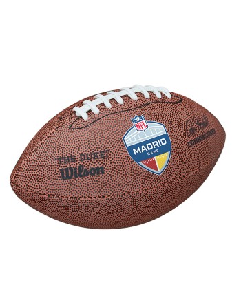 BALÓN DE FÚTBOL AMERICANO WILSON MADRID DUKE REPLICA MINI