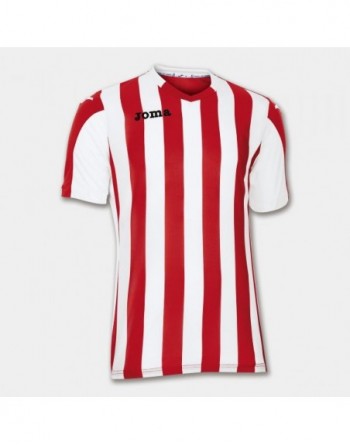 CAMISETA COPA ROJO-BLANCO M/C