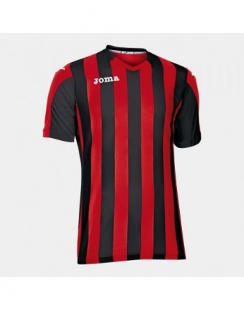 CAMISETA COPA ROJO-NEGRO M/C