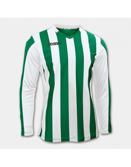 CAMISETA COPA VERDE-BLANCO M/L