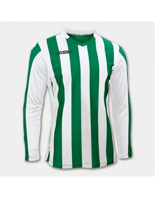 CAMISETA COPA VERDE-BLANCO M/L