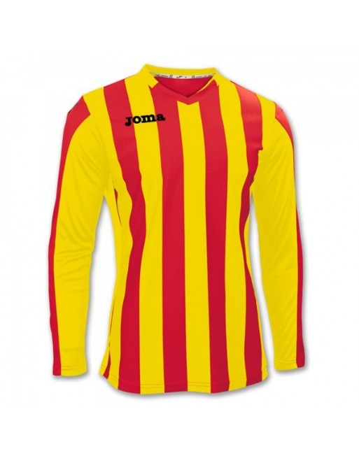 CAMISETA COPA ROJO-AMARILLO M/L