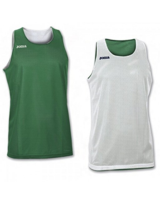 CAMISETA REVERSIBLE ARO VERDE-BLANCO S/M