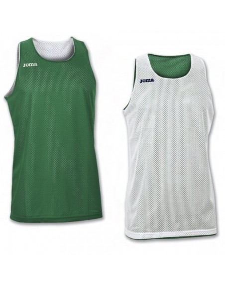 CAMISETA REVERSIBLE ARO VERDE-BLANCO S/M
