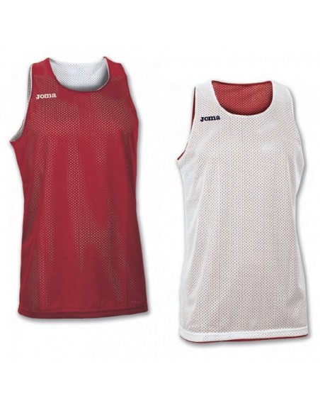 CAMISETA REVERSIBLE ARO ROJO-BLANCO S/M