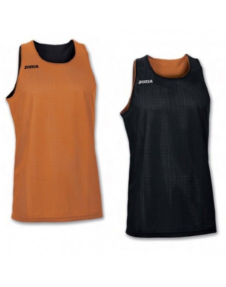 CAMISETA REVERSIBLE ARO NARANJA-NEGRO S/M