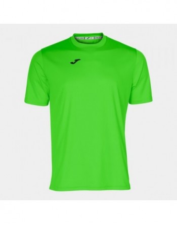 T-SHIRT COMBI GREEN FLUOR S/S