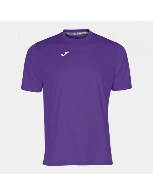 T-SHIRT COMBI PURPLE S/S