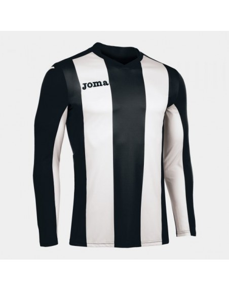 T-SHIRT PISA BLACK-WHITE L/S