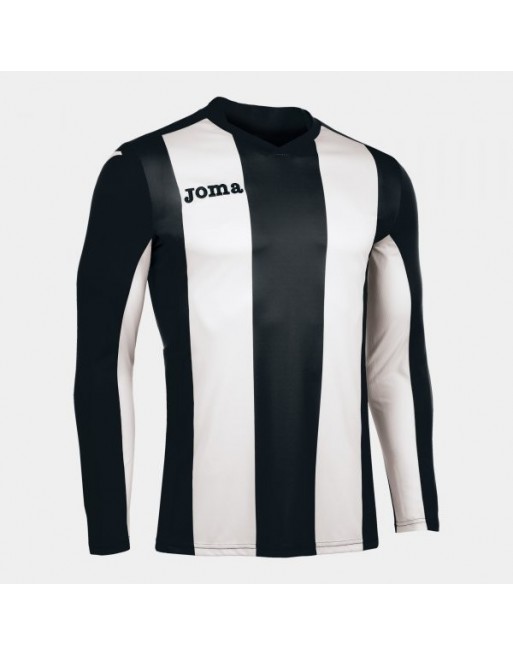 T-SHIRT PISA BLACK-WHITE L/S