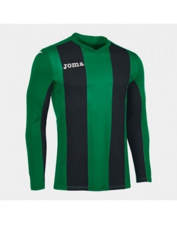 T-SHIRT PISA GREEN-BLACK  L/S