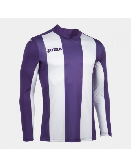 T-SHIRT PISA PURPLE-WHITE L/S