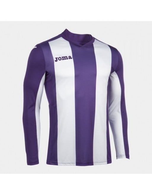 T-SHIRT PISA PURPLE-WHITE L/S