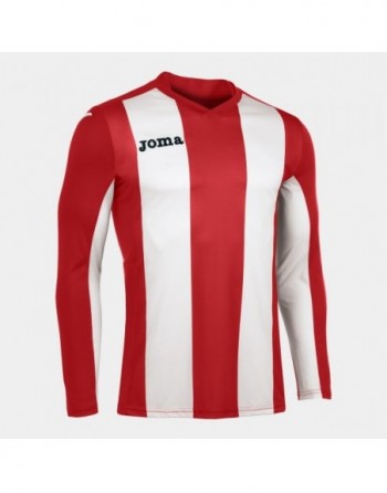 T-SHIRT PISA RED-WHITE L/S