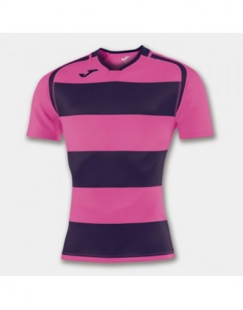 T-SHIRT PRORUGBY II DARK PURPLE-PINK S/S