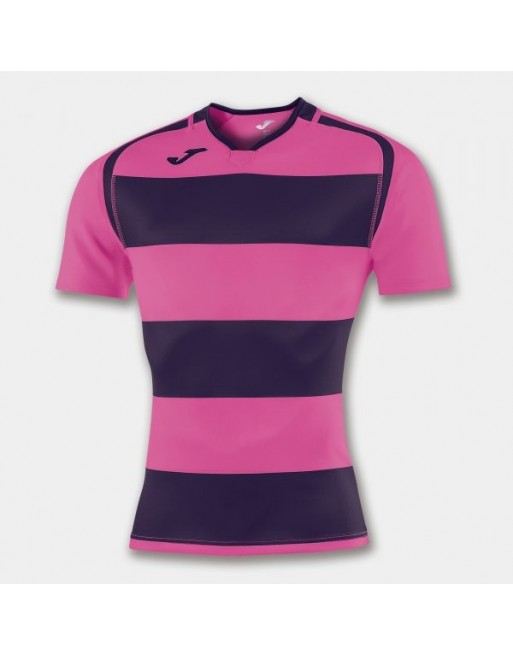 T-SHIRT PRORUGBY II DARK PURPLE-PINK S/S