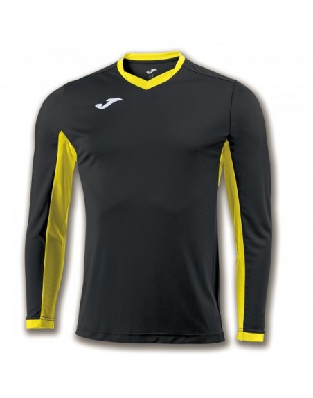 T-SHIRT CHAMPIONSHIP IV BLACK-YELLOW L/S