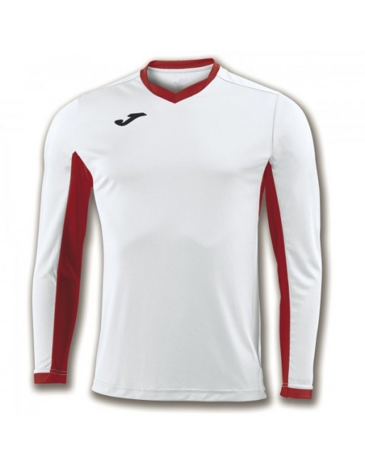 T-SHIRT CHAMPIONSHIP IV WHITE-RED L/S