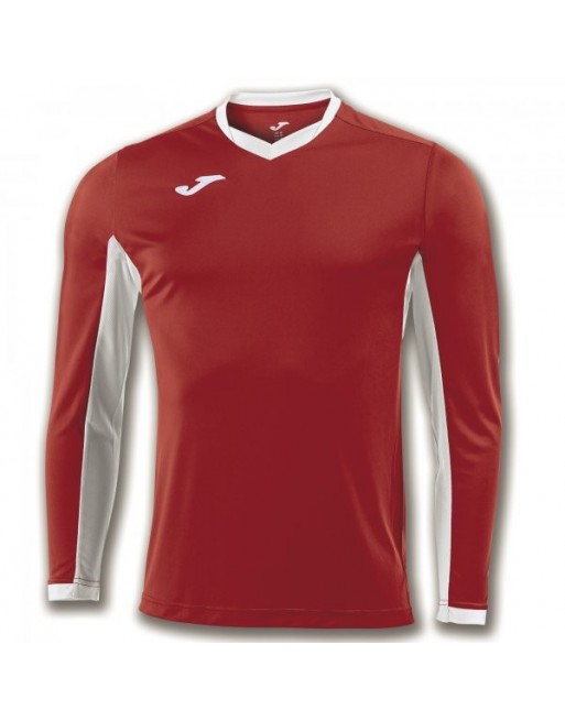 T-SHIRT CHAMPIONSHIP IV RED-WHITE L/S