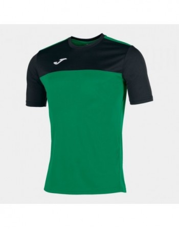 CAMISETA WINNER VERDE-NEGRO M/C