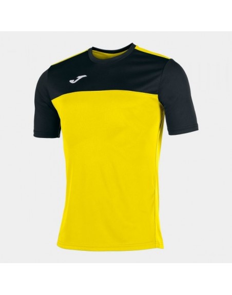 CAMISETA WINNER AMARILLO-NEGRO M/C