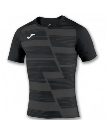 CAMISETA HAKA NEGRO-ANTRACITA M/C