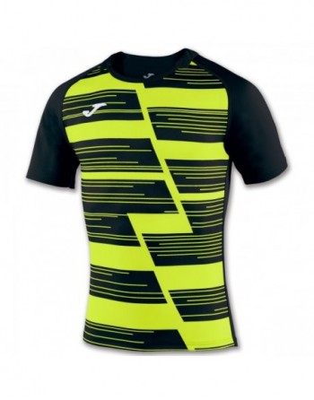 CAMISETA HAKA NEGRO-AMARILLO M/C