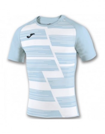 CAMISETA HAKA CELESTE-BLANCO M/C