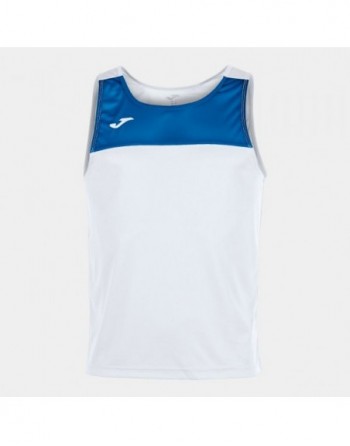 CAMISETA RACE BLANCO-ROYAL S/M