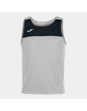 CAMISETA RACE MELANGE-NEGRO S/M