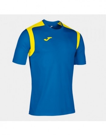 T-SHIRT CHAMPIONSHIP V ROYAL-YELLOW S/S