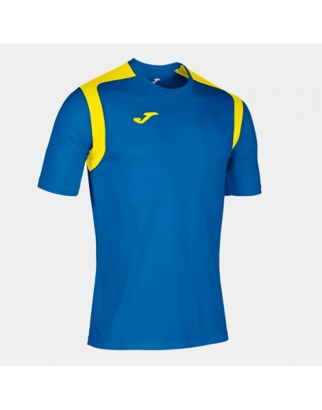 T-SHIRT CHAMPIONSHIP V ROYAL-YELLOW S/S
